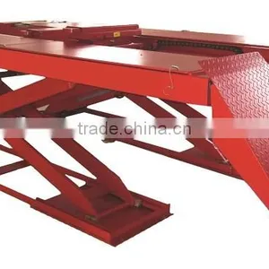 Hydraulic Ultrathin Scissor Car Lift For Alignment Test thumbnail-2