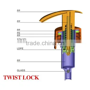 Wholesale White Soap Dispenser Pump WITH LONG NOZZLE thumbnail-3