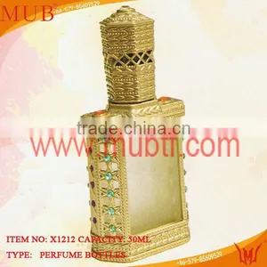 2015 The Newest Golden Arabia Dammam Perfume Bottle thumbnail-1