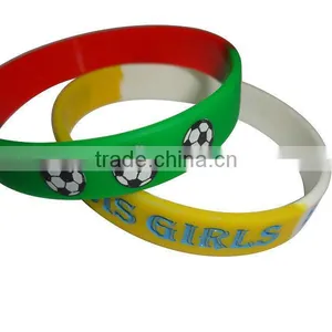 Stylish Boy and Girl Silicone Rubber Bracelet Bulk Individual Charms for Charm Bracelets thumbnail-1