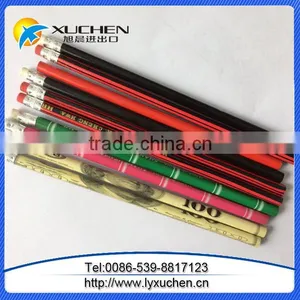 Customized Plastic Mantle Standard School Writing Pencil With Eraser thumbnail-4