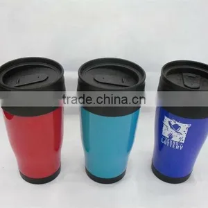 Popular Double Wall Plastic Tumbler, Double Wall Tea Tumbler, Double Wall Insert Plastic Tumbler thumbnail-1