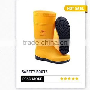 Polyester Lining Foodstuff /Chemical Filed/Agriculture/PVC Work Boots, Light and Cheap Price thumbnail-3