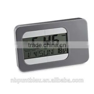 Digital Desk Clock With Calendar and Thermometer thumbnail-1