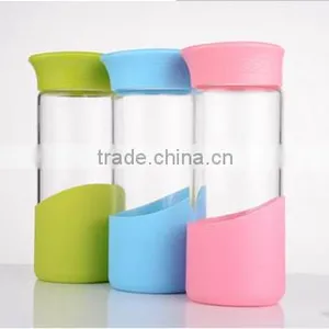 New Design Sport Heat-resistant Glass Sparkling Water Bottle thumbnail-5