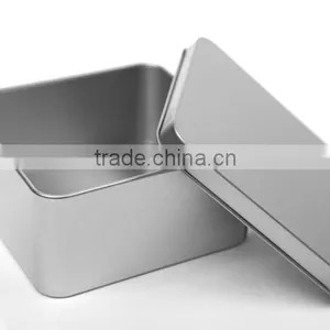 Direct Factory High Quality Cheaper Square Tin Box Blank thumbnail-1