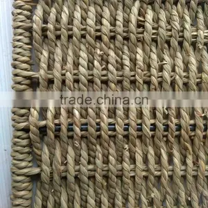 Square Hand Woven Foldable Storage Used Seagrass Basket thumbnail-6