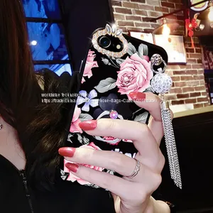 Диамантный корпус силиконовый чехол для мобильных телефонов iPhone7/7Plus/6/6s/6plus/6splus держатель с кольцом для пальца и кронштейном thumbnail-4