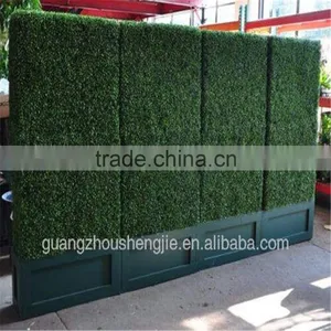 SJ20174365 Hot Sale Artificial Decorative Wall Fence for Garden for Outdoor UV Anti thumbnail-1