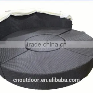 Husen New Rattan/wicker Daybed WYHS-T162, Wicker Furniture/Garden Patio Furniture/outdoor Furniture. thumbnail-6