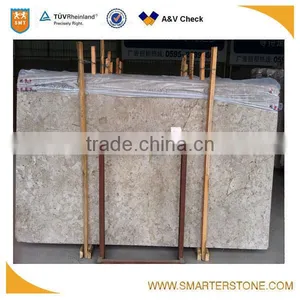 Polished Castle Grey Limestone Slab With Own Factory thumbnail-1