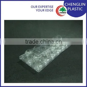 Clear Disposable Plastic Egg Tray (12) thumbnail-3