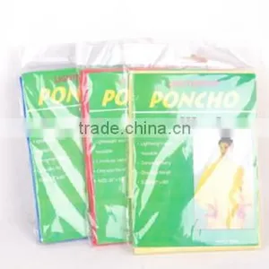 Promotional PEVA Emergency Transparent Raincoat Disposable Poncho thumbnail-2