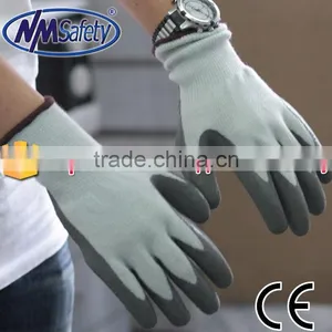 NMSAFETY Nappy Acrylic Liner Film Coated Latex Glove for Winter Use thumbnail-1