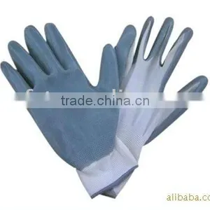 Turkey Grey Smooth Nitrile Palm Coating Industry Gloves thumbnail-1