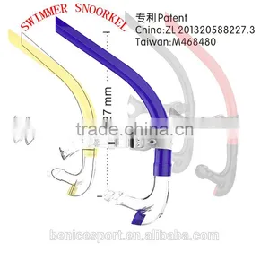 100% High Quality Silicone Swimmer's Snorkel thumbnail-1