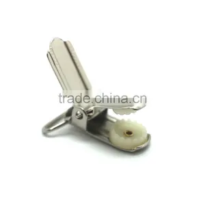 3/4" Stamping Steel Suspender Clip Without Plastic Teeth Inside for Garment, High Quality & Cheap Clip Without Plastic Teeth thumbnail-2