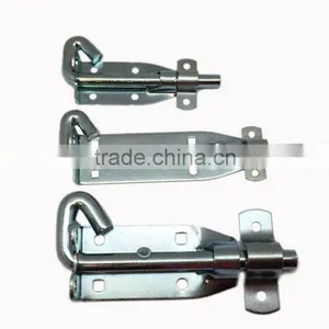 "6 (150mm) Heavy Duty Sliding Padbolt Bolt Lock For Garden Gate & Garage Fixings thumbnail-1