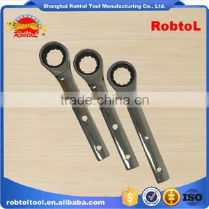 Single Head Ratchet Wrench Flexible Head Gear Spanner Combination Torque Chrome Vanadium Auto Repair Two Way thumbnail-2
