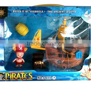 Popular Cartoon Pirate PE Latest Action Figure With 6P EN71 thumbnail-1