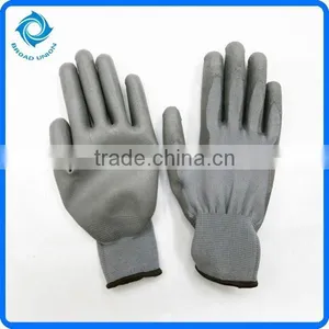 PU Gloves PU Coated Nylon Safety Work Gloves thumbnail-1