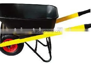 100L Plastic Tray Wheelbarrow For Australia WB8633 thumbnail-1