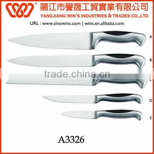 A3326 Hot Sale High Quality 5pcs Stainless Steel Knife Set thumbnail-1