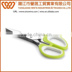 B2604 5 Layers of Blades Stainless Steel Herb Scissors for Nori and Hot Pepper thumbnail-1