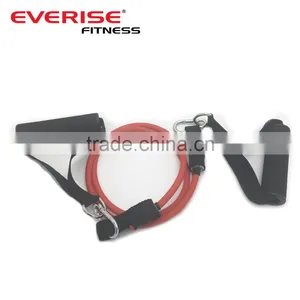 Custom 11pc Resistance Band Sets - With Door Anchor, Handles, Ankle Straps - Stackable Up To 90lbs - For Resistance Training thumbnail-2