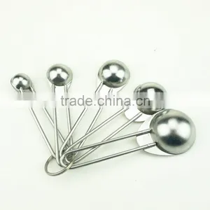 42135 Wire Handles Stainless Steel Nesting Measuring Cups and Spoons Set thumbnail-6