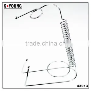 43013 Wine Bottle Holder Metal Red Wine Bottle Rack thumbnail-1