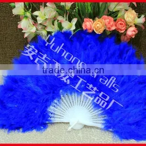 Turkey Feather Fan for Wedding thumbnail-5