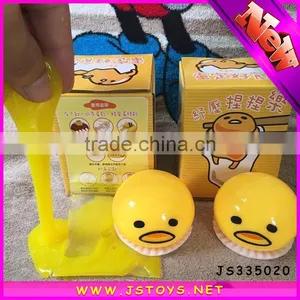 Rubber Ball Yolk Vomiting Egg Toy Funny Egg Toys thumbnail-3