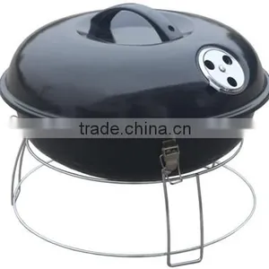 14 Inch Round Small Kettle Charcoal Grill (14" Weber Grill ) thumbnail-1