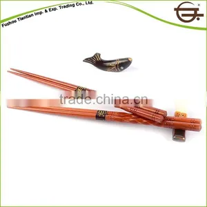 High Quality Chop Stick Restaurant , Organic Wood Chopstick Set Gift thumbnail-1