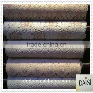 PVC Lace Tablecovers in Rolls Home Decorative Waterproof Vinyl Lace Pattern Tablecover Eco Friendly Dinning 50cm Width China thumbnail-3