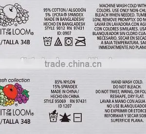 Custom Plastisol T-Shirt Heat Transfer Label , Garment Heat Transfer Label thumbnail-3