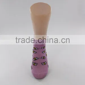 Summer Season Thin Mercerized Cotton Yarn Ankle Sneaker Socks Girl thumbnail-5