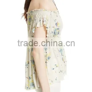 MGOO Latest Design Custom Light Color Off Shoulder Women Casual Sexy Tops Tank Tops In Bulk thumbnail-4