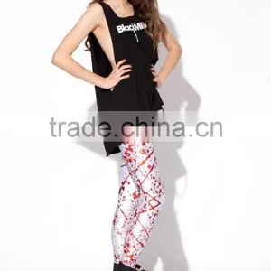 Wholesale Cheap Sport Fitness Leggings Printed Women Tight Yoga Pants thumbnail-2