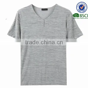 Men's Functional Dryfit Polyester With Spandex V Neck t Shirt thumbnail-1