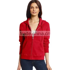 Custom Design Zipper Sweater Shirt Wholesale Blank Women Zip Sports Hoodie thumbnail-2