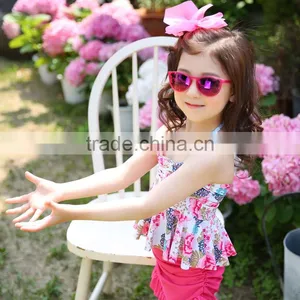 S60577B Girls Bathing Suits Lovely Children Clothing Swimwear thumbnail-1