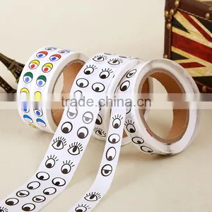 Carton Sticker Roll Shape Multcolor Sticker for Kids Coated Art Paper Sticker With Lamination Sticker for Children Education thumbnail-3