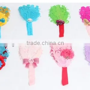 Wholesale Feather Headband Vintage Headband Nagorie Feather Headband thumbnail-1