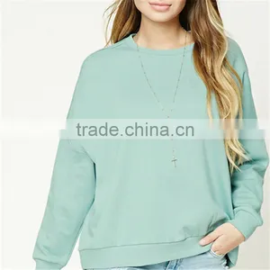 2017 OEM Top Selling College Solid Oversized Sweatshirt Without Hood thumbnail-2