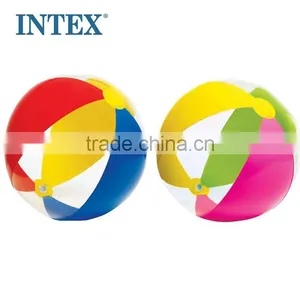 INTEX 4 Color Inflatable Beach Ball thumbnail-1