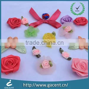 Handmade Popular Satin Smooth Ribbon Bows With Elastic Loop thumbnail-1