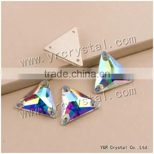 Glass Crystal Stone for Dress Clear AB Sew on Sotne for Dress thumbnail-4