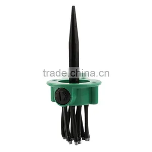 2017 Garden Irrigation Noodle Head Sprinkler 360 Degree Sprayer Multi Sprayer Lawn Green Roof Cooling Rotation Sprinkler thumbnail-3